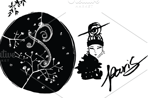 Hand drawn Fashion Paris Collection in Illustrations - product preview 2