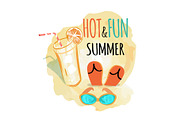 Hot and Fun Summer Background