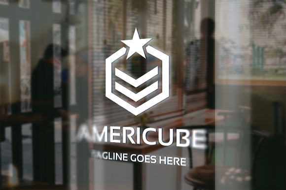 American Cube Logo in Logo Templates - product preview 1
