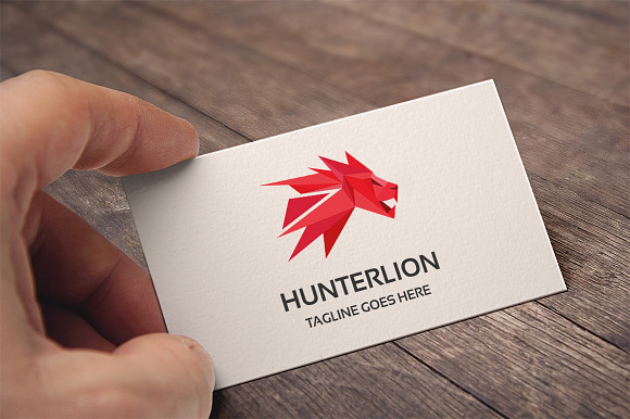 Hunter Lion Logo in Logo Templates - product preview 2