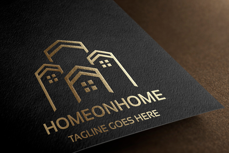 Home on Home Logo in Logo Templates - product preview 8