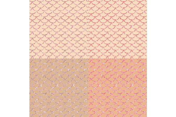 Nude backgrounds & Mermaid Scales in Textures - product preview 3