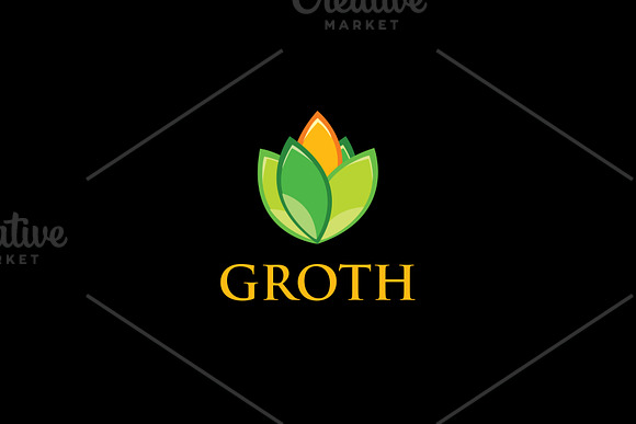 Growth Logo in Logo Templates - product preview 1
