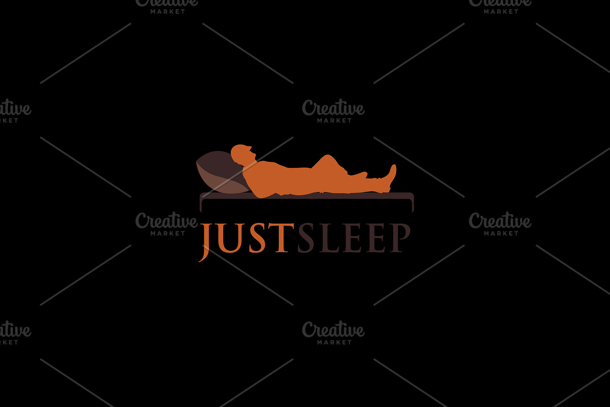 Just Sleep Logo in Logo Templates - product preview 8