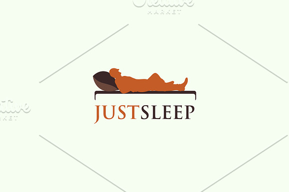 Just Sleep Logo in Logo Templates - product preview 1