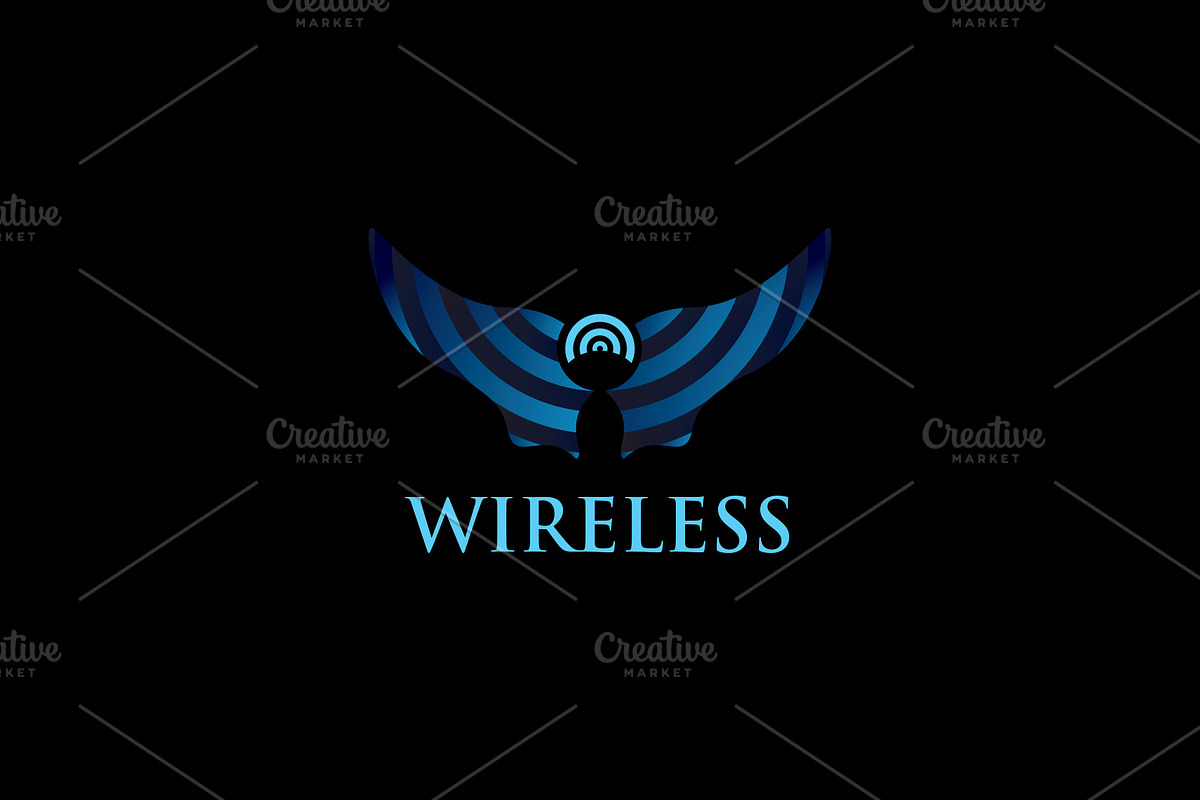 WIRELESS Logo in Logo Templates - product preview 8