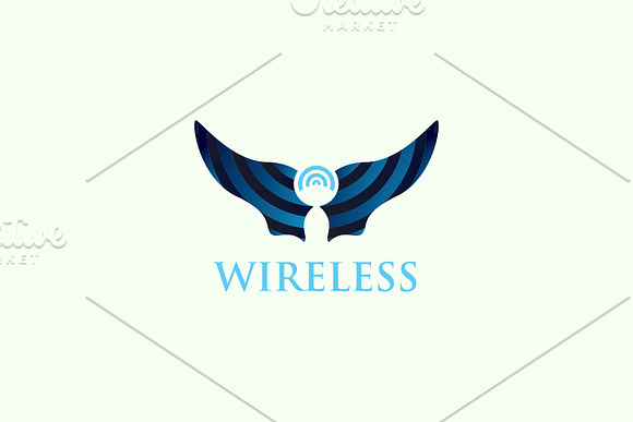 WIRELESS Logo in Logo Templates - product preview 1