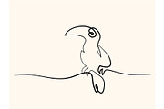 Tukan bird symbol