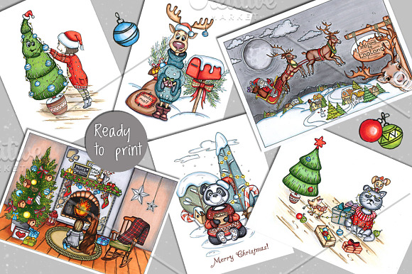 Christmas Mood set in Illustrations - product preview 2