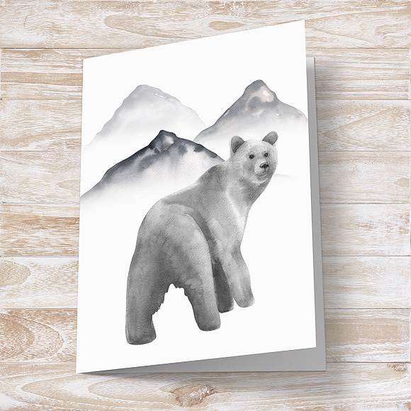 forest animals cliparts in Illustrations - product preview 3