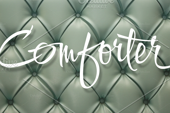 Comforter 60% Off Pre-release price. in Script Fonts - product preview 2