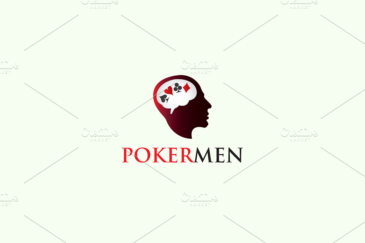 Poker Men Logo in Logo Templates - product preview 8