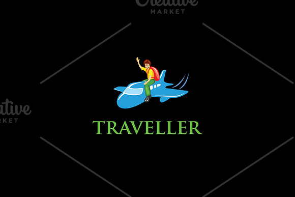 Traveler Logo in Logo Templates - product preview 1