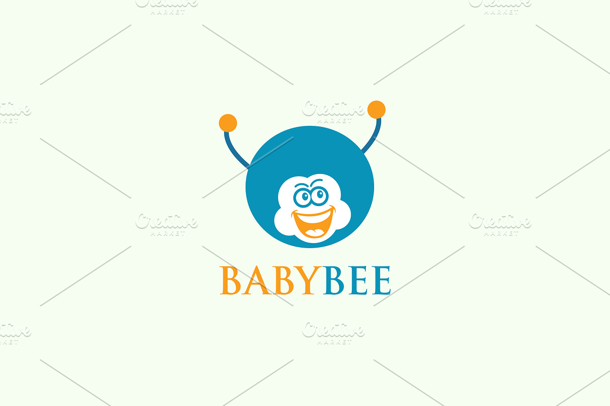 Baby Bee Logo in Logo Templates - product preview 8