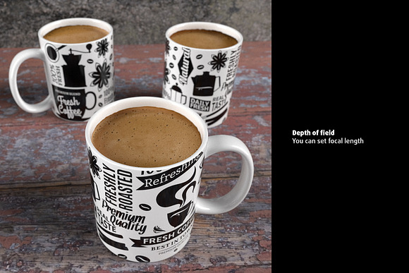 Mug mock-up in Product Mockups - product preview 4