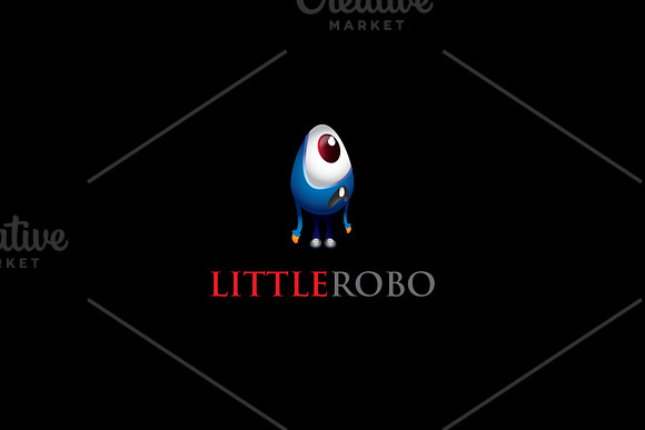 Little Robo Logo in Logo Templates - product preview 1