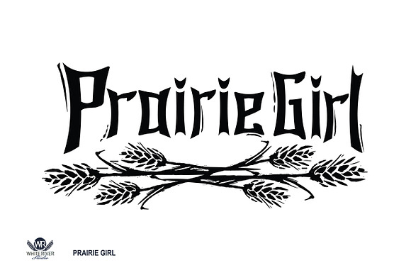 Prairie Girl Linocuts in Graphics - product preview 6