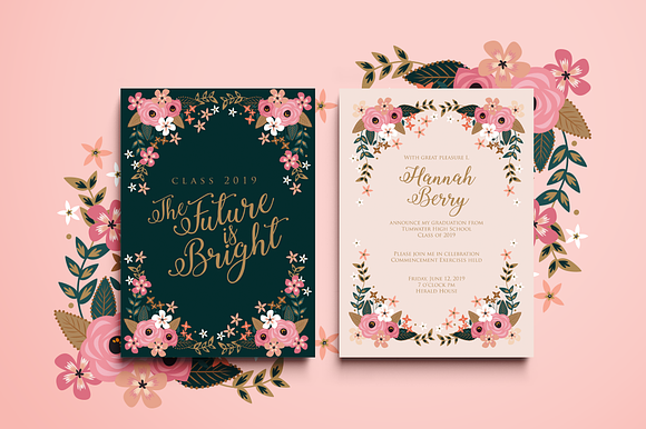 Paper Goods Bundle - Handpicked Set in Postcard Templates - product preview 1