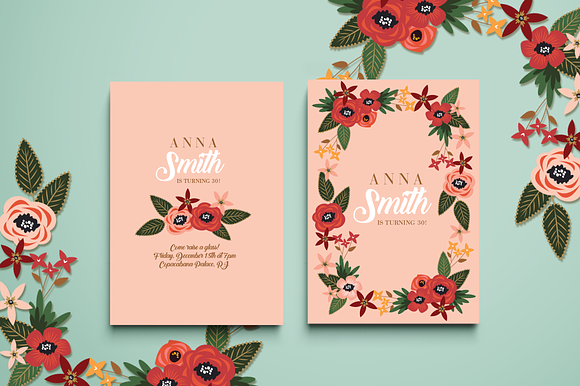 Paper Goods Bundle - Handpicked Set in Postcard Templates - product preview 7