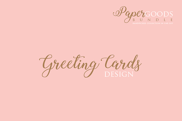 Paper Goods Bundle - Handpicked Set in Postcard Templates - product preview 35