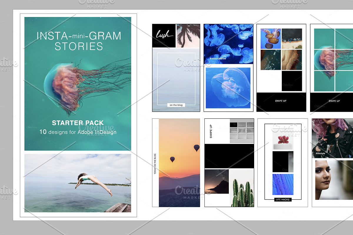 Insta-mini-Gram Story Templates in Social Media Templates - product preview 8