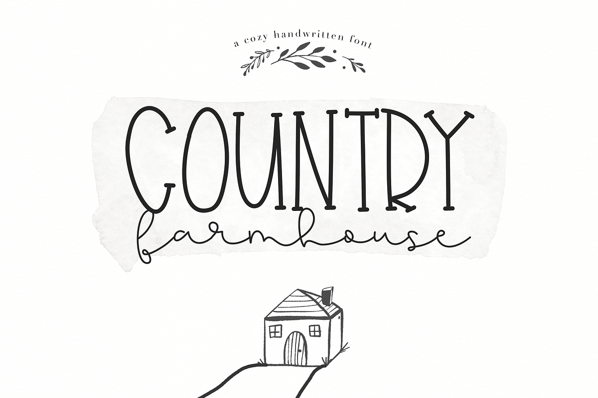 Country Farmhouse - Script Duo Font in Script Fonts - product preview 8