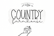 Country Farmhouse - Script Duo Font