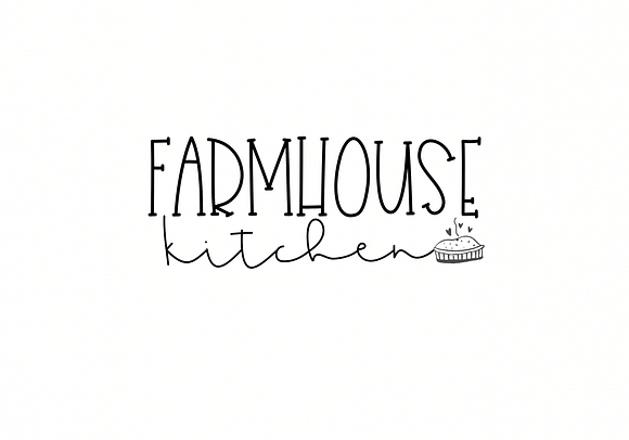 Country Farmhouse - Script Duo Font in Script Fonts - product preview 3