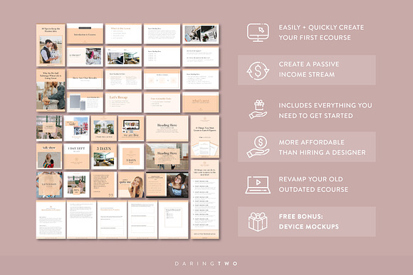 B1 Powerpoint Course Bundle in Keynote Templates - product preview 8