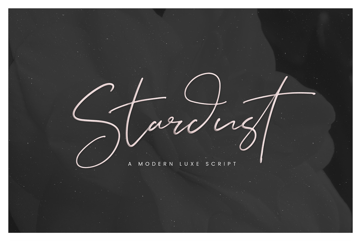 Stardust // A Modern Luxe Script in Script Fonts - product preview 8