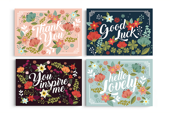 Paper Goods Bundle - Handpicked Set in Postcard Templates - product preview 47
