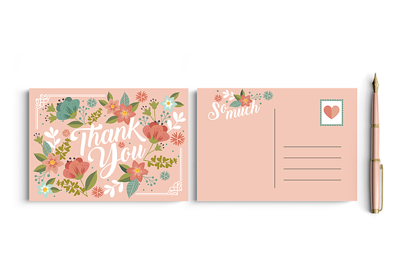 Paper Goods Bundle - Handpicked Set in Postcard Templates - product preview 48