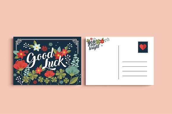 Paper Goods Bundle - Handpicked Set in Postcard Templates - product preview 49
