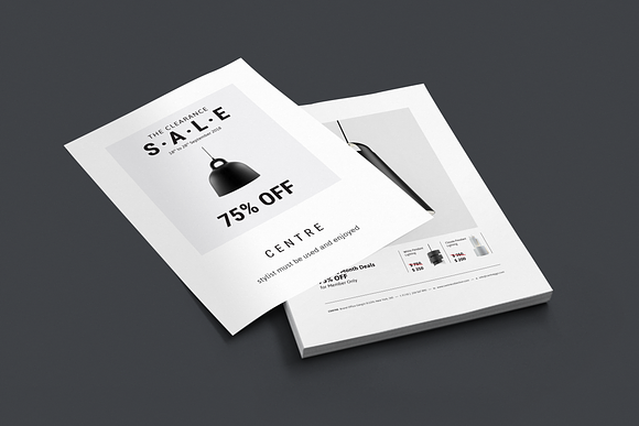 C E N T R E — Lighiting Flyer in Flyer Templates - product preview 4