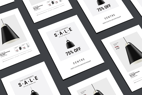 C E N T R E — Lighiting Flyer in Flyer Templates - product preview 5