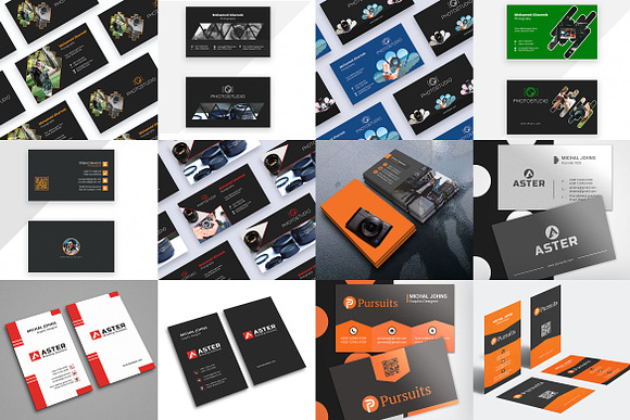 Business Card Bundle in Business Card Templates - product preview 4