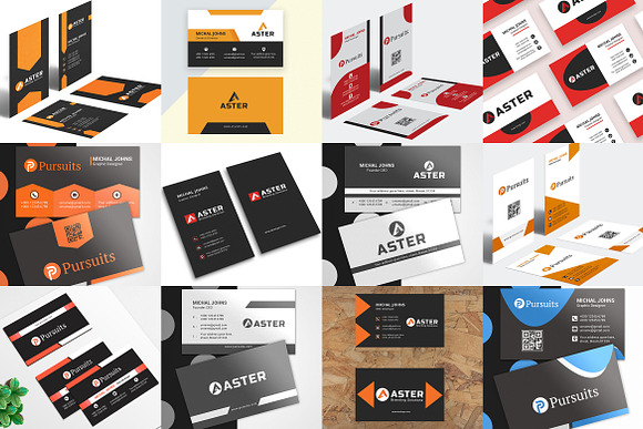 Business Card Bundle in Business Card Templates - product preview 12