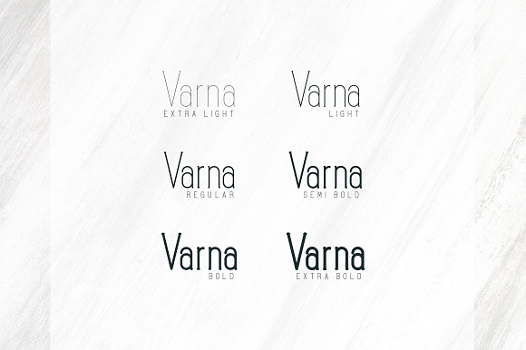 Varna - Slab Serif font family -70% in Slab Serif Fonts - product preview 1