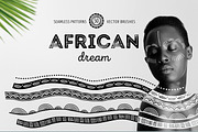 African dream - patterns and brushes
