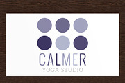 Calmer Yoga Studio Logo - PSD
