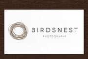 Birdsnest photography logo - PSD