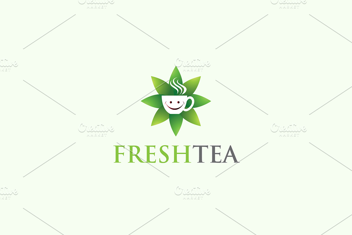Fresh Tea Logo in Logo Templates - product preview 8