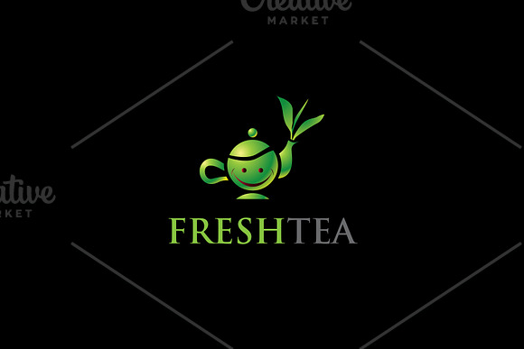 Fresh Tea Logo in Logo Templates - product preview 1