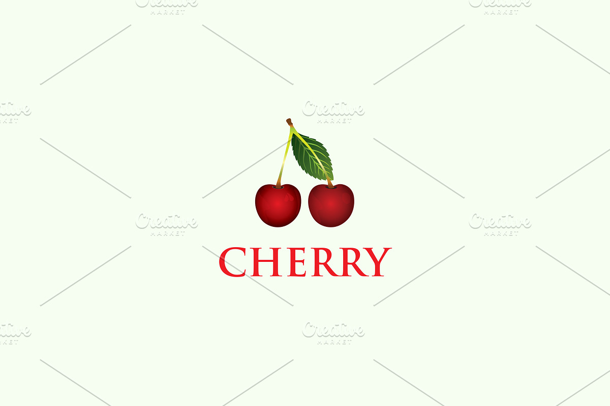 Cherry Logo in Logo Templates - product preview 8