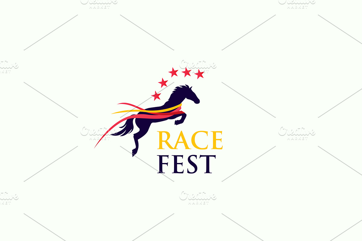Race Fest Logo in Logo Templates - product preview 8