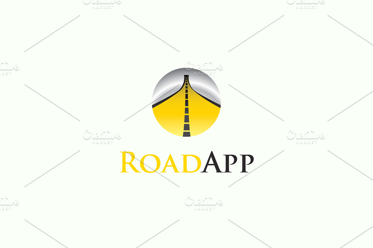 Road App Logo in Logo Templates - product preview 8