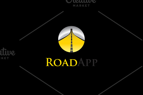 Road App Logo in Logo Templates - product preview 1