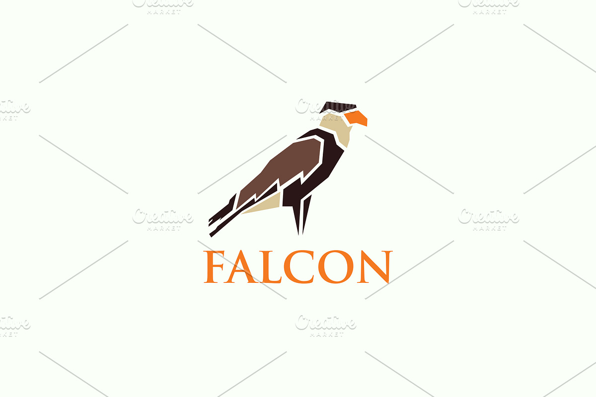 Falcon Logo in Logo Templates - product preview 8