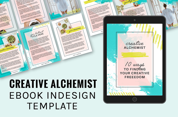 Alchemist Ebook InDesign Template in Presentation Templates - product preview 1