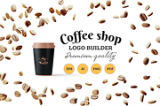 Coffee Logo Builder 100+ Variations